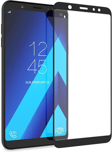 5D Full Face Tempered Glass Black (Redmi 7)