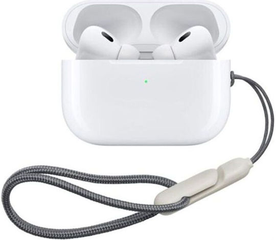 Pavareal P5 In-ear Bluetooth Handsfree Ακουστικά με Θήκη Φόρτισης Λευκά