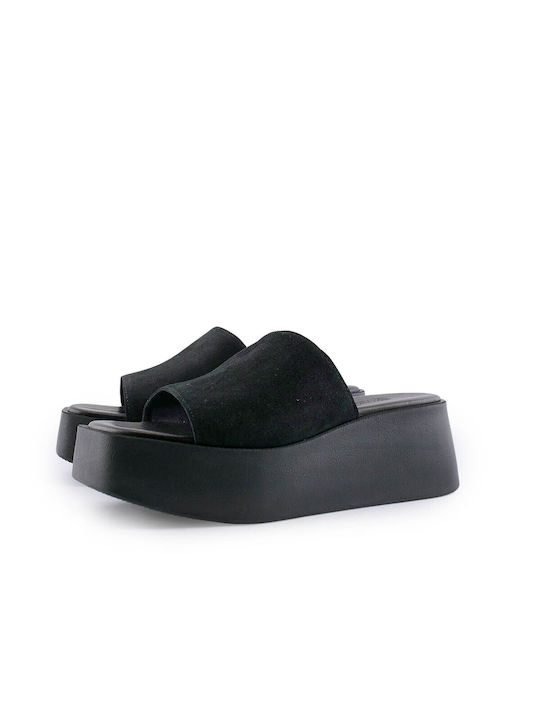 802 Baroque Women's Platforms BLACK