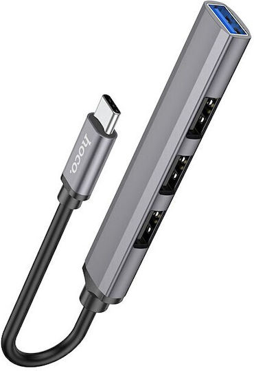 Hoco HB26 USB Hub 4 USB 3.0 Ports with USB-C Connection