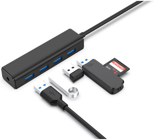 Conceptronic CTC4USB3 Hub 4 Θυρών USB 3.0 με σύνδεση USB-C