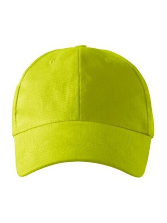 Malfini Kids' Hat Jockey Fabric Yellow