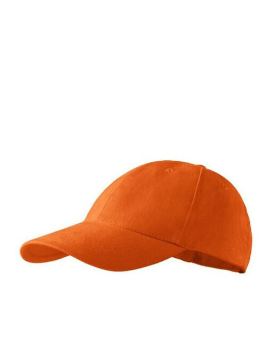 Malfini Kids' Hat Jockey Fabric Orange