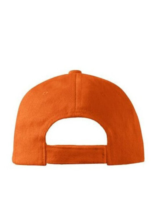 Malfini Kids' Hat Jockey Fabric Orange