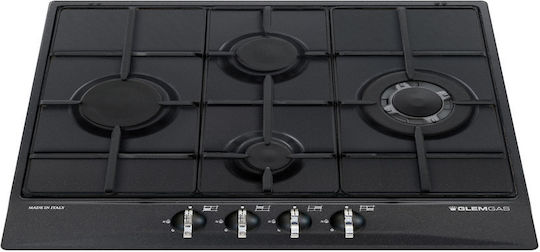 Glem-Gas Gas Cooktop Autonomous 58.5x50εκ.