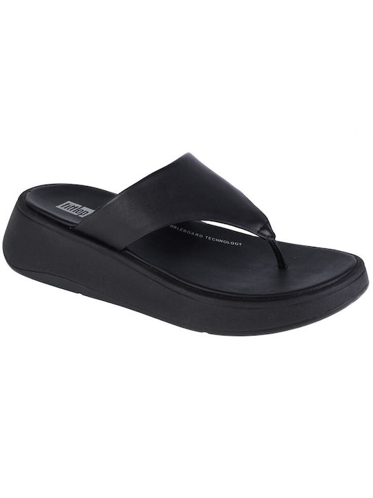 Fitflop FMode Γυναικεία Σανδάλια σε Μαύρο Χρώμα