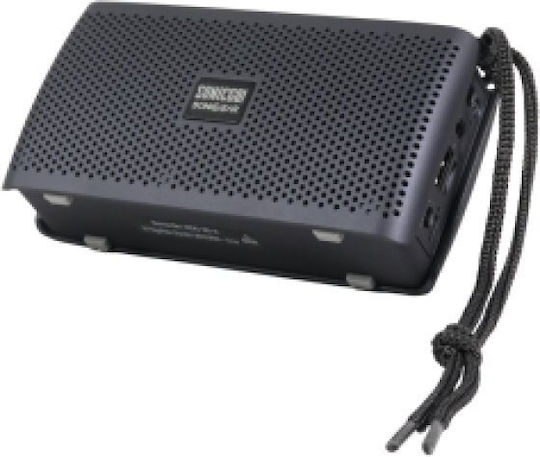 Sonic Gear Sonicgo RDO 30X Φορητό Ραδιόφωνο Επαναφορτιζόμενο με Bluetooth και USB Μαύρο