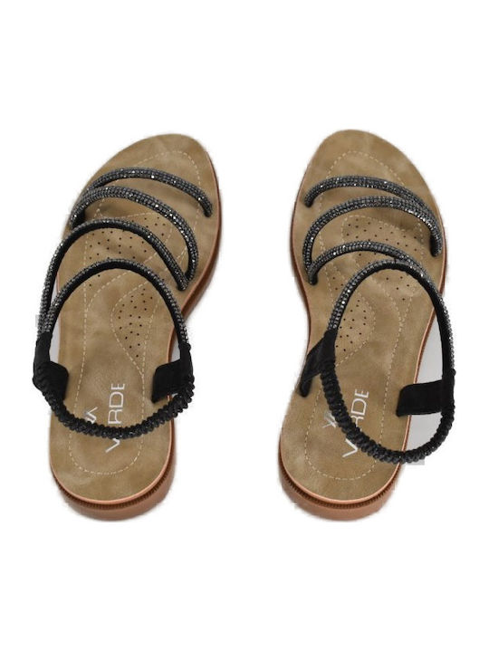 Sandale Casual Damă Negre