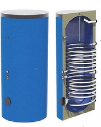 Nobel Boiler Λεβητοστασίου Glass 500lt με δύο Εναλλάκτες για Αντλίες Θερμότητας
