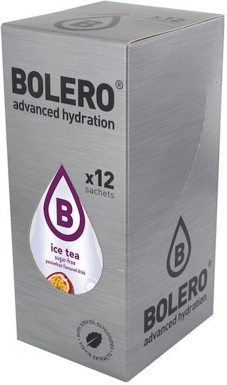 Bolero Advanced Hydration Ice Tea Φρούτα του Πάθους σε Σκόνη Χωρίς Ανθρακικό & Ζάχαρη I002976 9gr