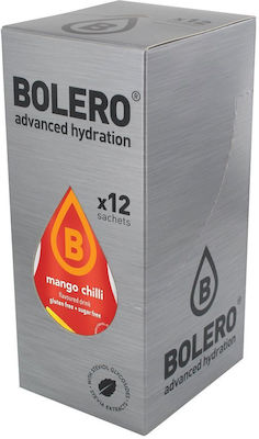 Bolero Suc în Pudră 1.5L σε Νερό Mango / Chilli Fără zahăr 9gr 1buc I003040