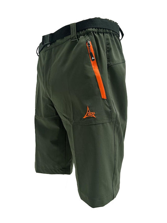 Apu Apo Men's Hiking Short Trousers Green