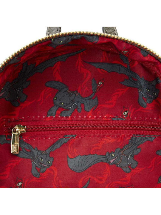 Loungefly How To Train Your Dragon Toothless Kinder Rucksack Grau 25x23x12cm Dreamworks How To Train Your Dragon Toothless Cosplay Mini