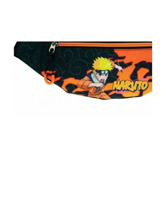 Gim Naruto Kids Waist Bag Black 26cmx7cmx10cmcm