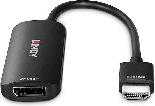 Lindy Converter HDMI male to DisplayPort female 1pcs (38327)