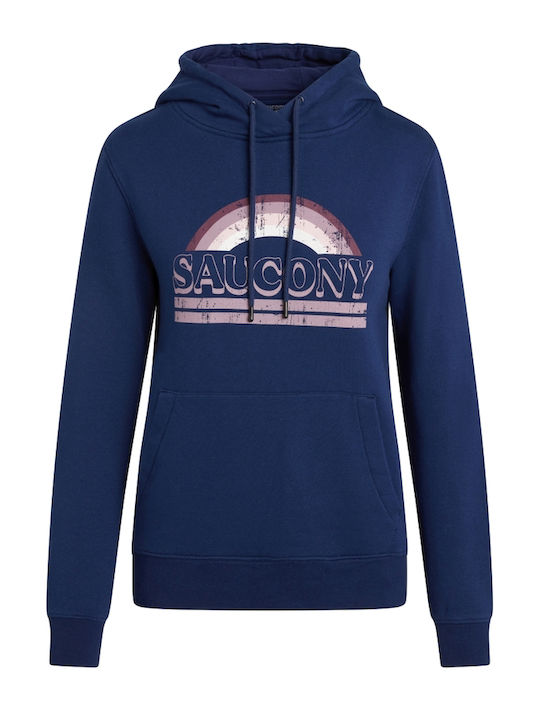 Saucony Women's Sweatshirt Navy Blue