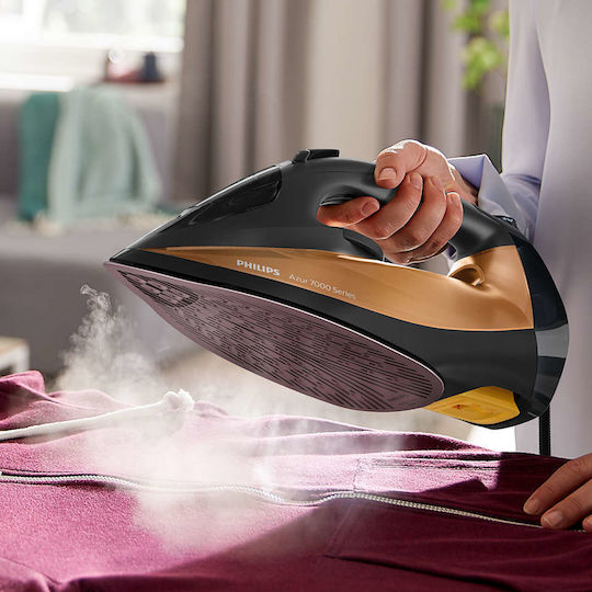 Philips Steamglide Steam Iron 2800W with Non-stick Plate and Continuous Steam Supply 50g/min