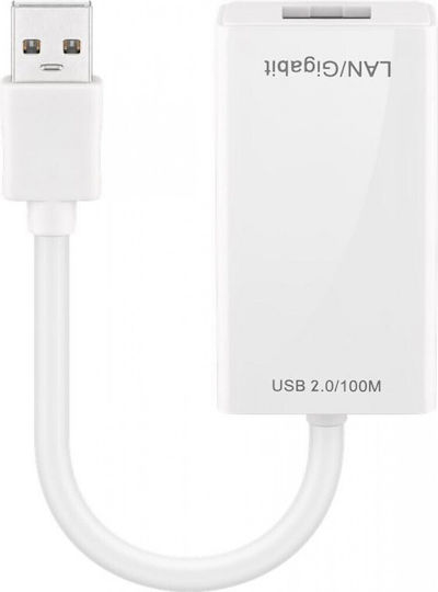 Goobay 95035 Αντάπτορας Δικτύου USB με Ενσύρματη Σύνδεση Ethernet