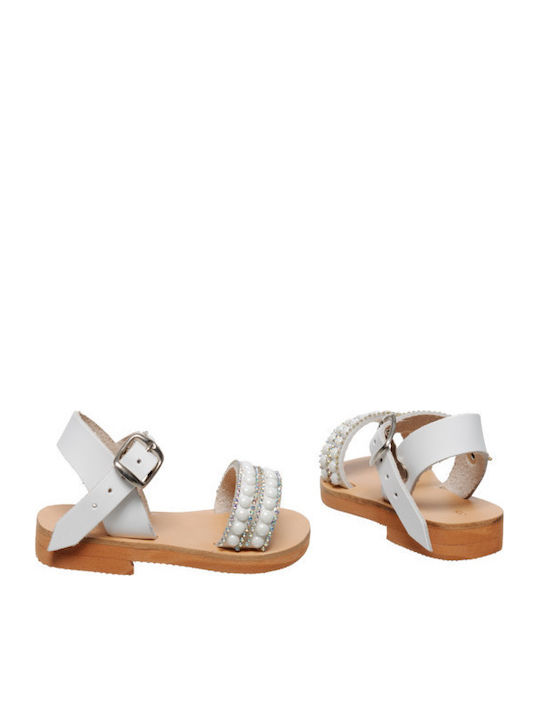 Kinder Sandalen Weiß