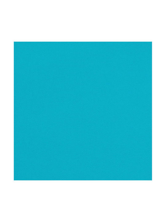 vidaXL Pernă Scaunului De Grădină Waterproof Cu Spătar Turcoaz 2 Buc 61.5x60 cm