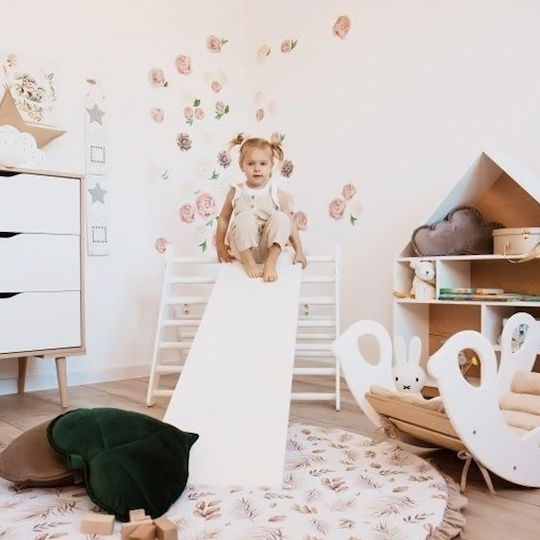 IngVart Pikler Climbme din Lemn 80x80cm. Alb