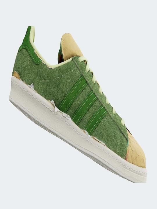 Adidas Campus 80s Crop Sneakers Customized / Cream White