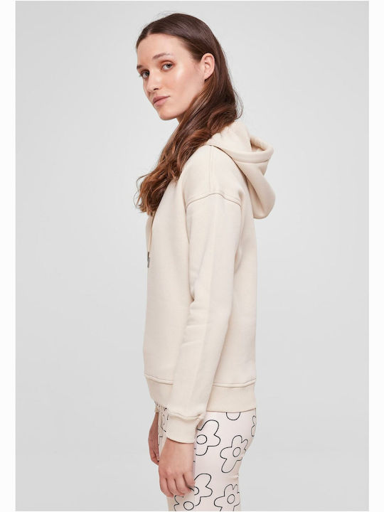 Urban Classics Women's Hooded Sweatshirt Beige