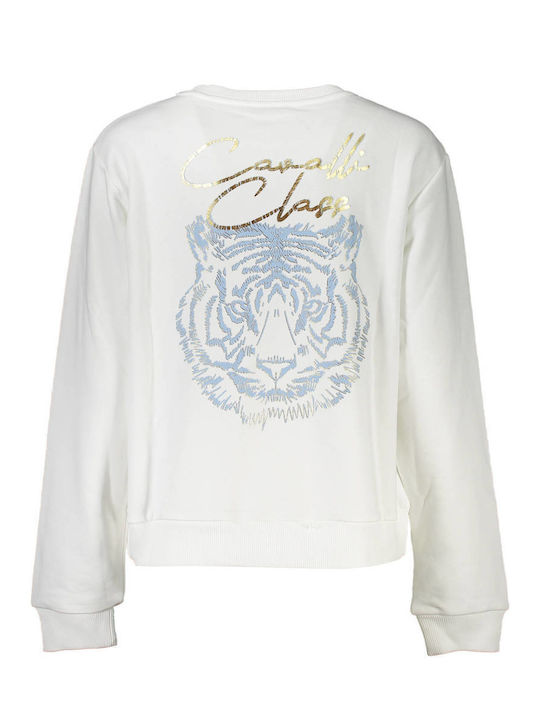 Roberto Cavalli Women's Sweatshirt White