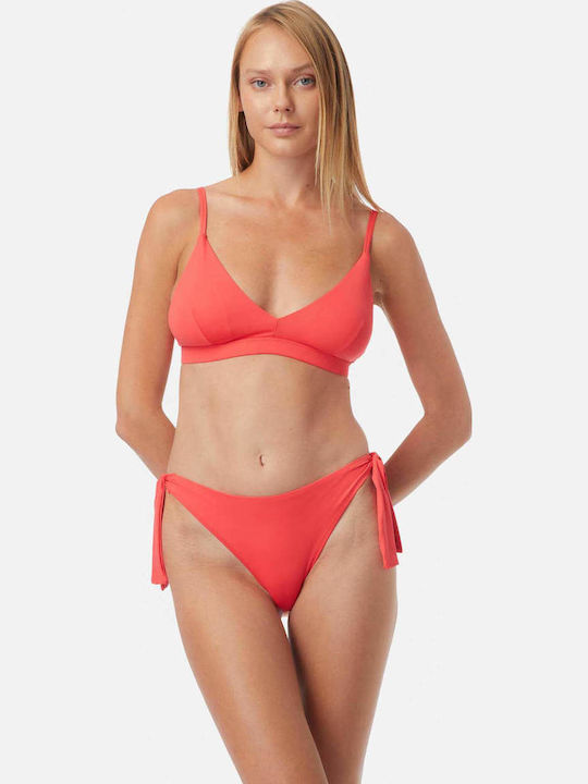 Triangle Bikini Top Nairobi with Adjustable Straps Orange