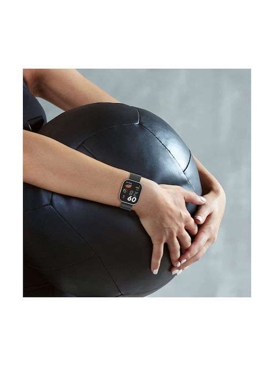 KWmobile 2τμχ Πλαστική Θήκη με Τζαμάκι σε χρώμα για Redmi Watch 3 KWmobile 2τμχ Πλαστική Θήκη με Τζαμάκι σε χρώμα για Redmi Watch 3