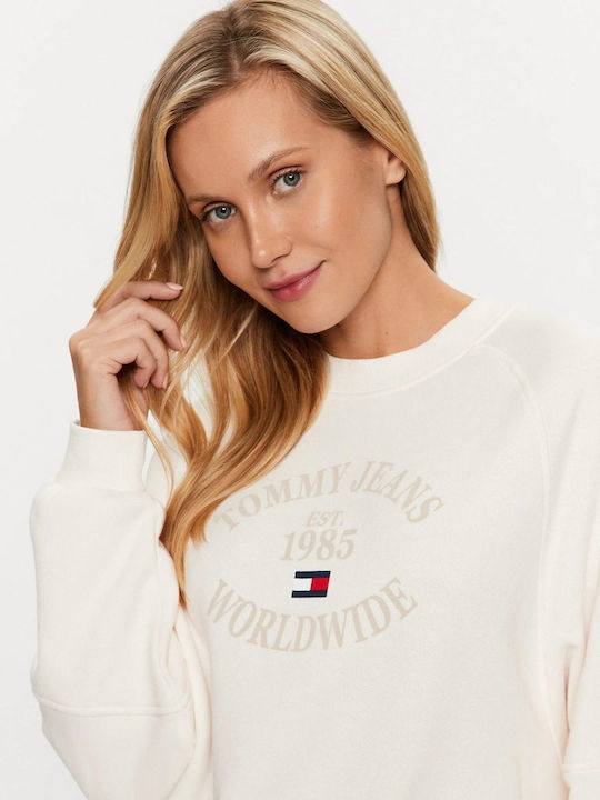 Damen Sweatshirt Beige