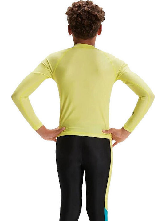 Speedo Детски Бански Блуза Жълт