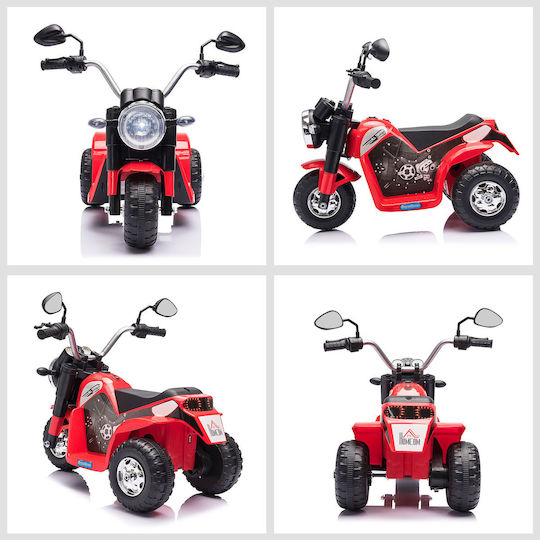 Kids Motorbike Licensed Rechargeable Battery 6v Speed; Electric 6 Volt Red