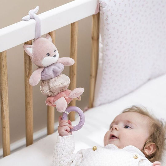 Nattou Pendant Toy for Car with Teether Alice & Pomme for 0++ Months