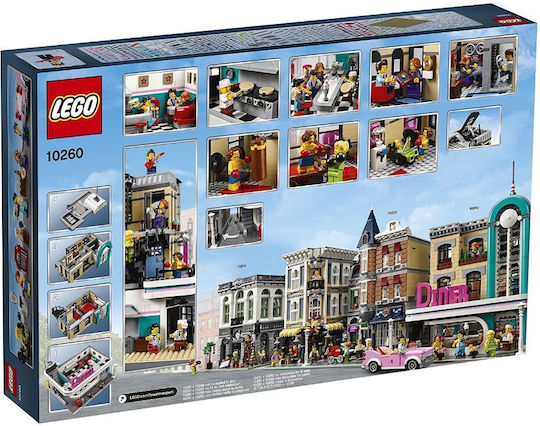 LEGO Creator Downtown Diner pentru 16+ Ani