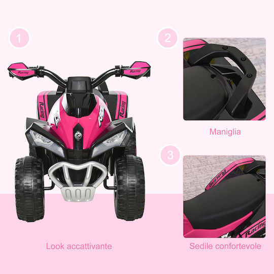 Tricicletă pentru copii Licențiat Cu pedale Fuchsia