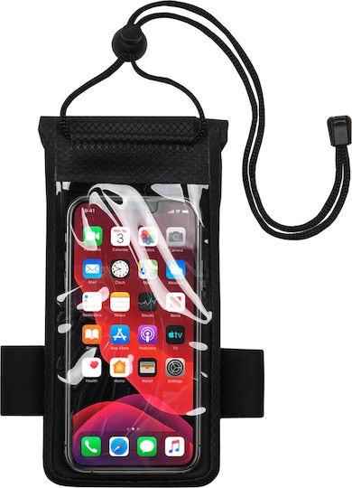 CressiSub Floating Dry Phone Case Waterproof Case Black NW200650