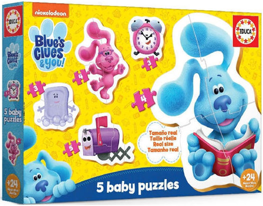 Kids Puzzle Blue's Clues & You for 2++ Years 19pcs Educa