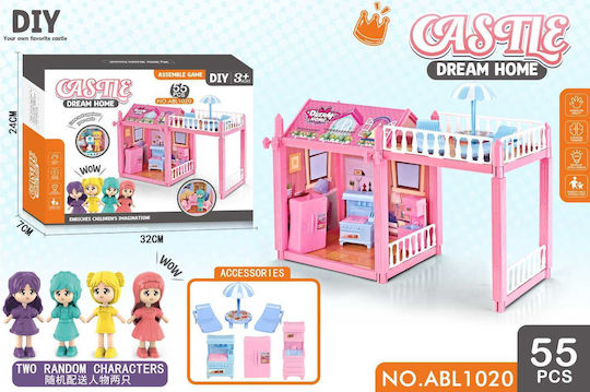 Dream Home Plastic Dollhouse