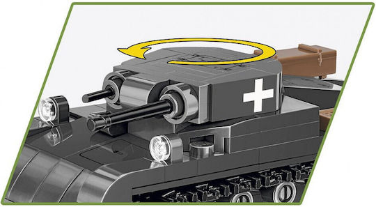 Cobi Building Blocks Historical Collection WWII Panzer II Ausf A for 7+ Years 250 Pieces
