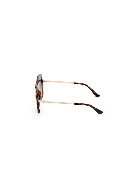 Guess Women's Sunglasses with Brown Tartaruga Frame and Brown Gradient Lens GU7845 52F