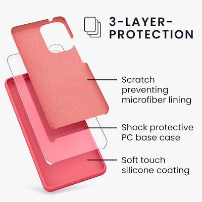 KWmobile Rubberized Silicone Back Cover (Galaxy A53)