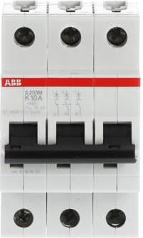 Abb Automatic Circuit Breaker 4A Triple-pole AC 70420