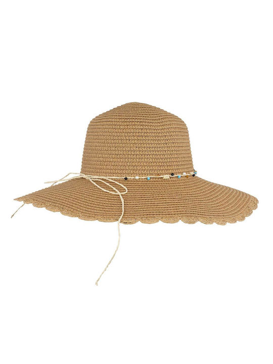 Calzedoro Wicker Women's Panama Hat Brown