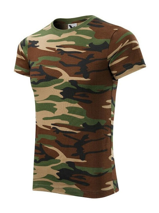 Malfini Ανδρικό Διαφημιστικό T-shirt Κοντομάνικο σε Χρώμα