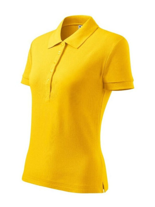 Malfini Women's Short Sleeve Promotional Blouse Yellow 216-04