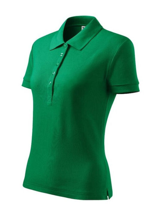 Malfini Women's Short Sleeve Promotional Blouse Green