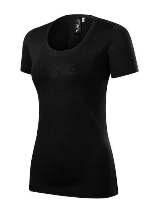 Malfini Women's Short Sleeve Promotional T-Shirt Black