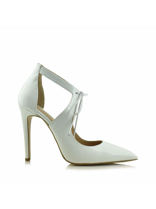 ARIS TSOUBOS DESIGNER WHITE PATENT - AS328 WHITE