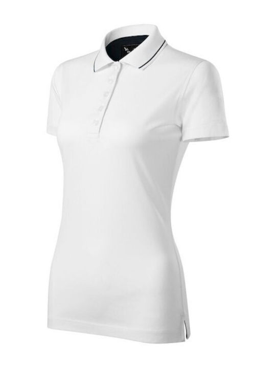 Malfini Women's Short Sleeve Promotional Blouse White